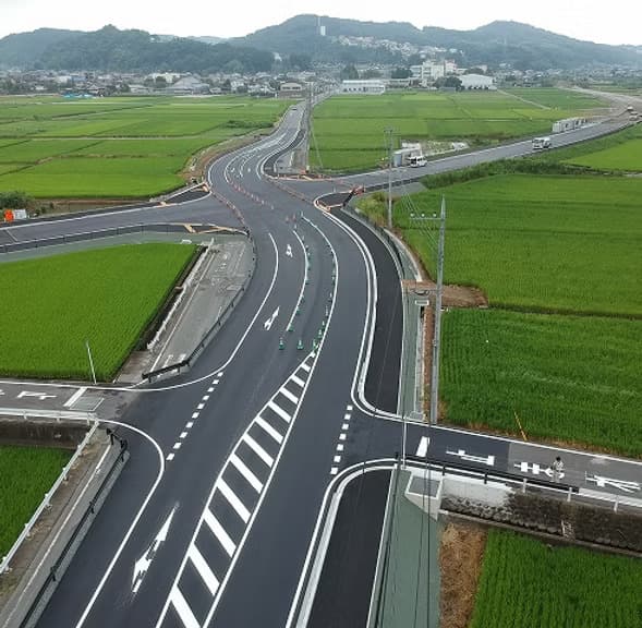 高崎市バイパス工事