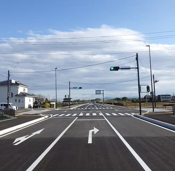 高崎市バイパス工事