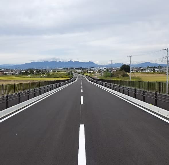 高崎市バイパス工事