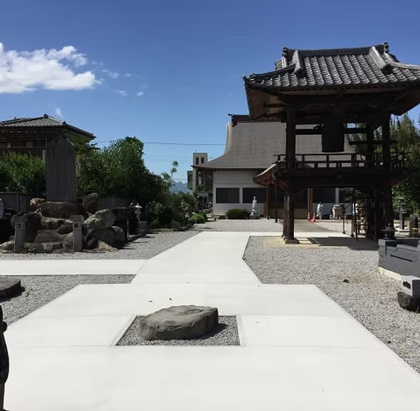 K寺 歩道設置工事